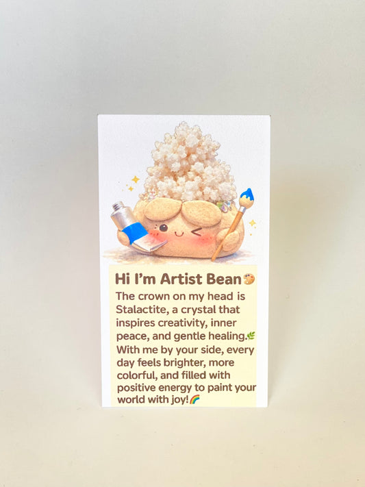 Artist Bean – Handmade Stalactite Crystal Figurine