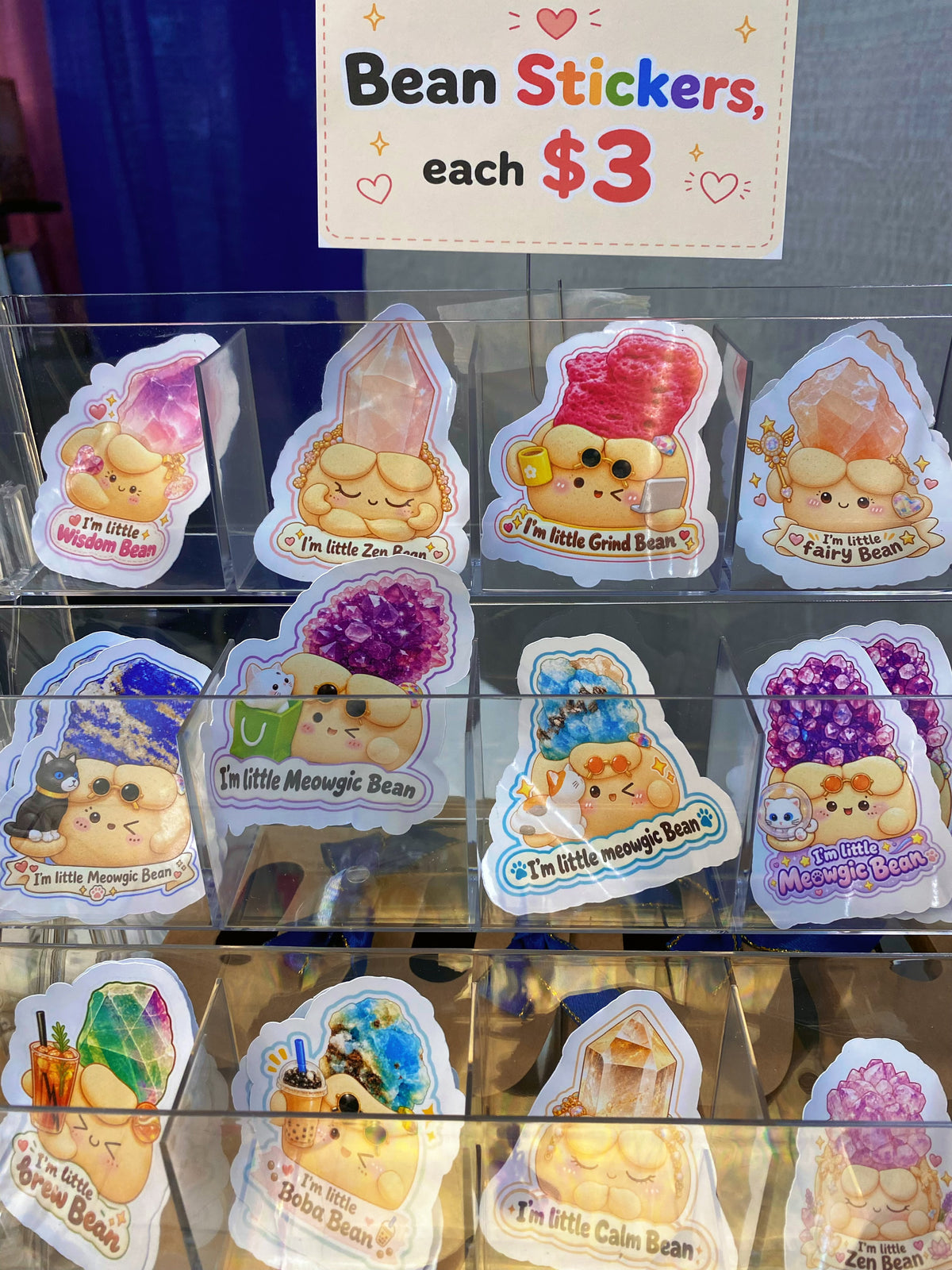 Tiny Bean Stickers