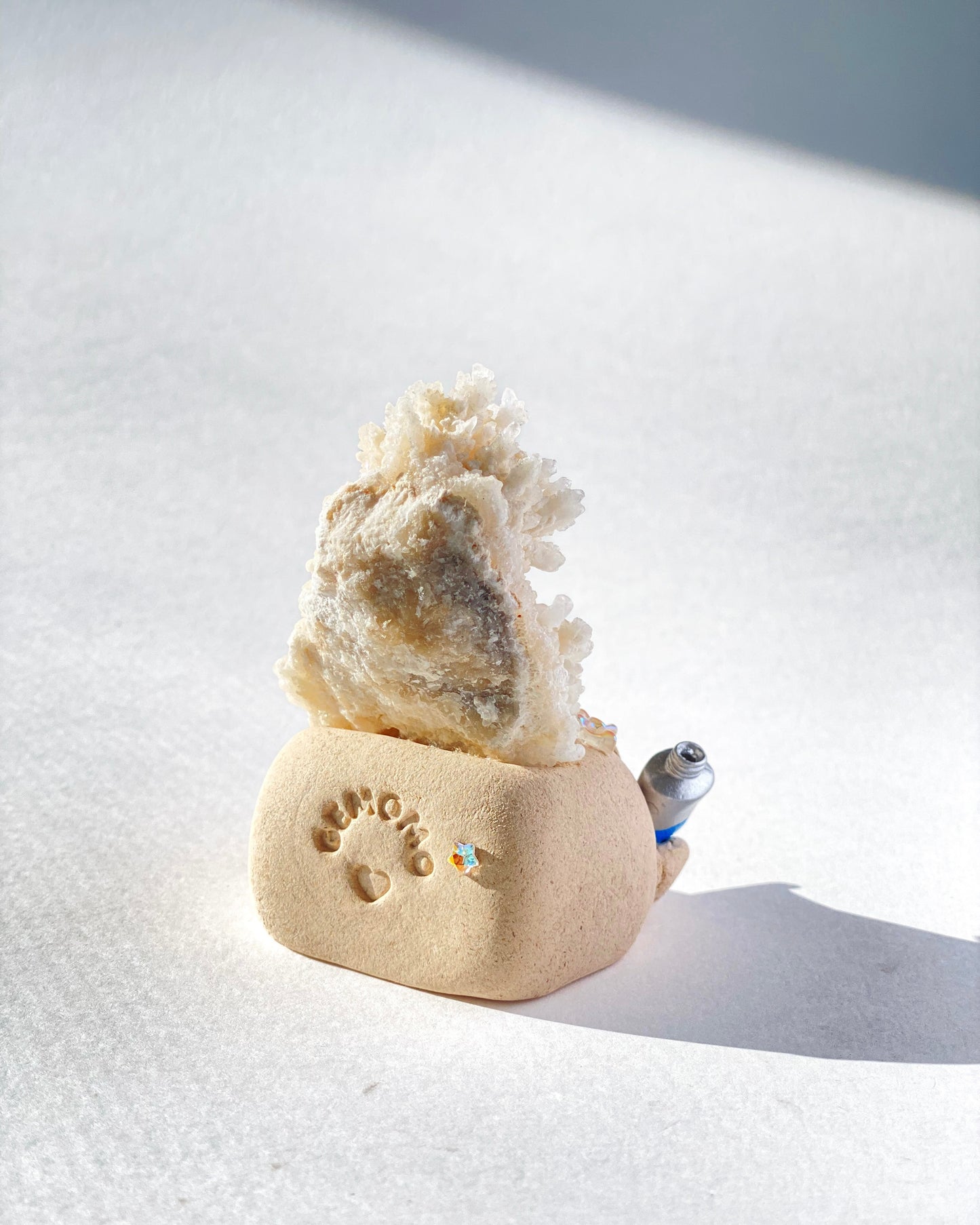 Artist Bean β Handmade Stalactite Crystal Figurine