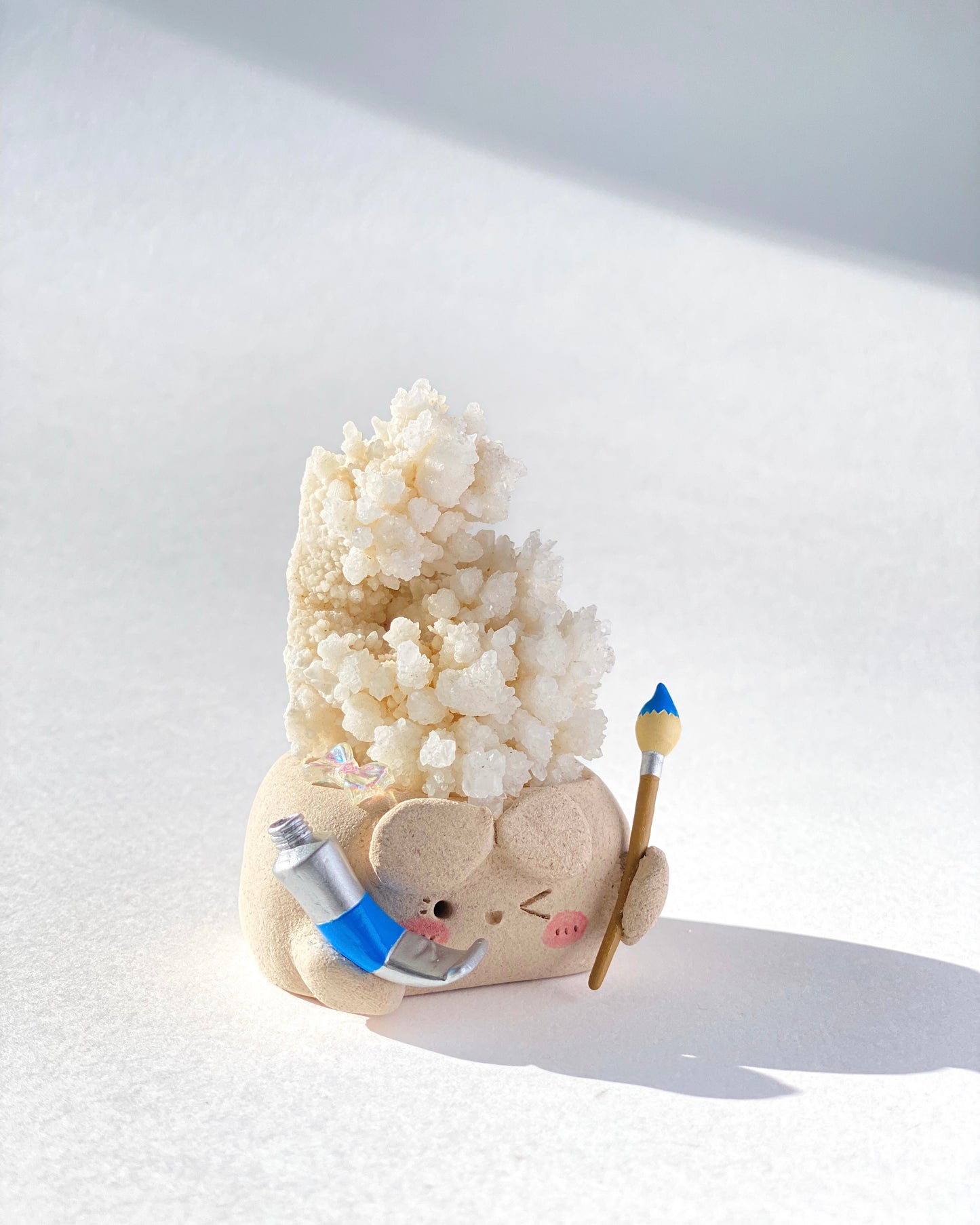 Artist Bean – Handmade Stalactite Crystal Figurine