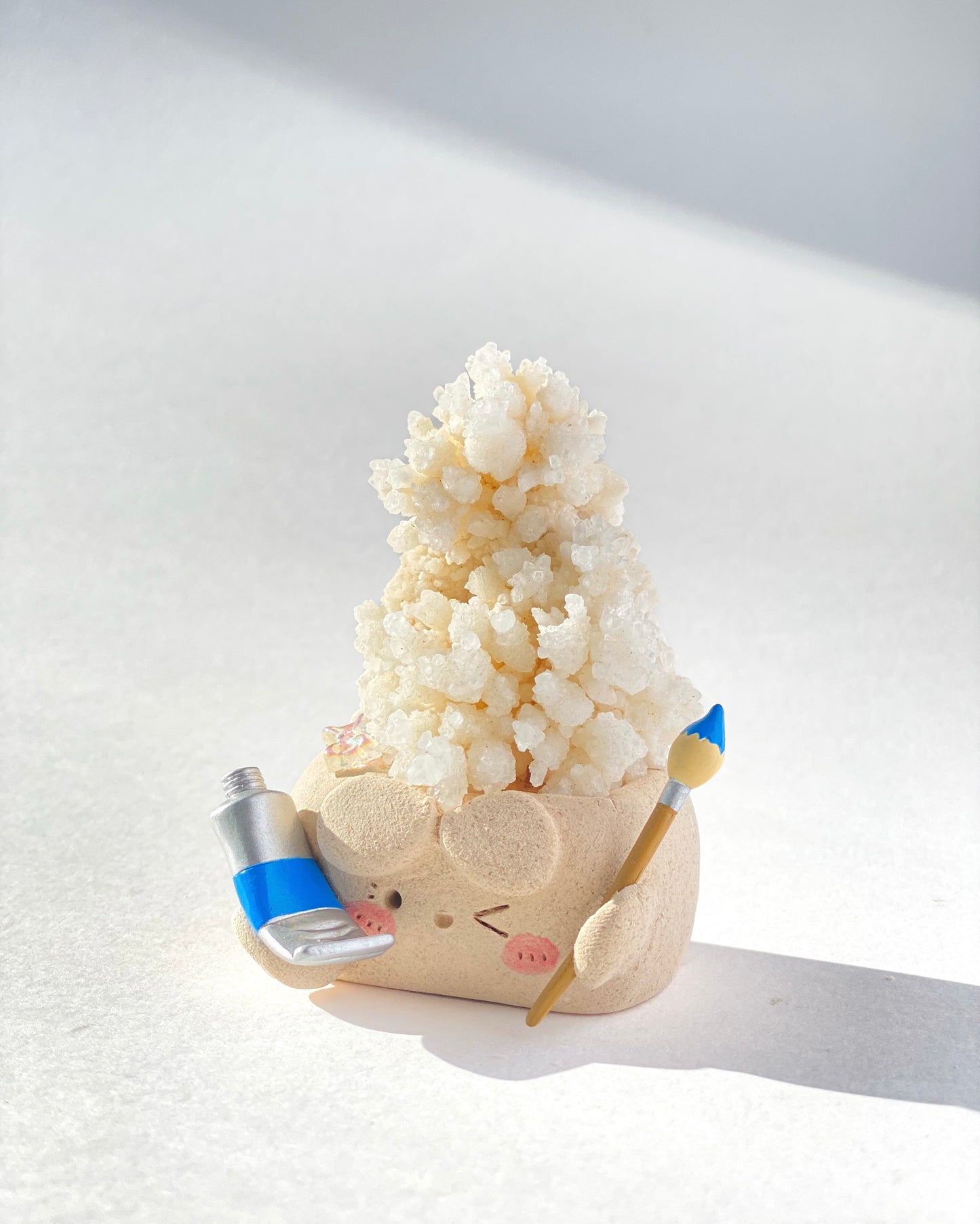 Artist Bean – Handmade Stalactite Crystal Figurine