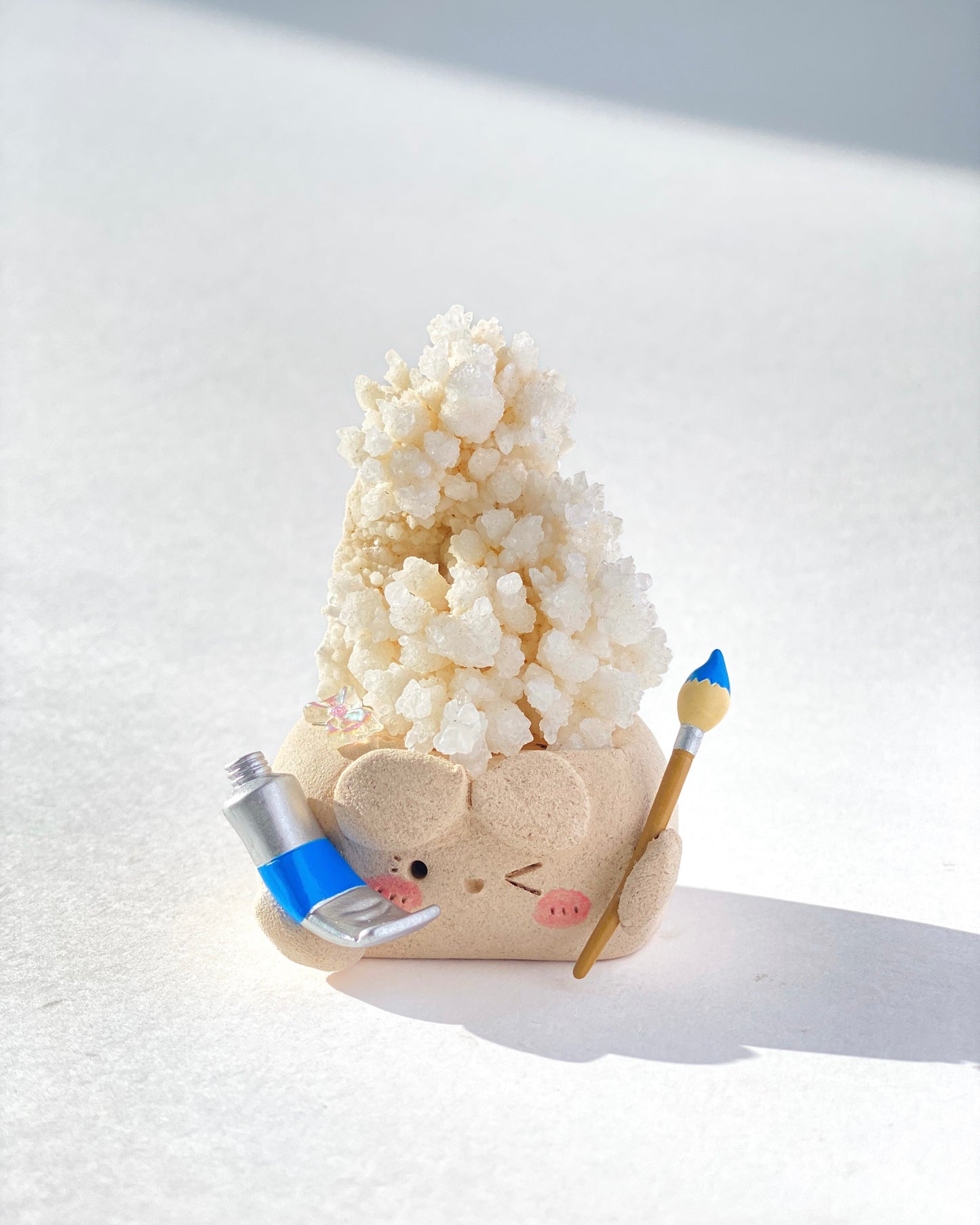 Artist Bean – Handmade Stalactite Crystal Figurine
