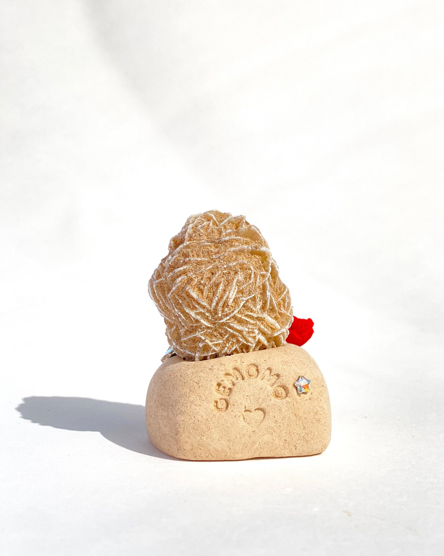 Rose Bean – Handmade Desert Rose Crystal Figurine