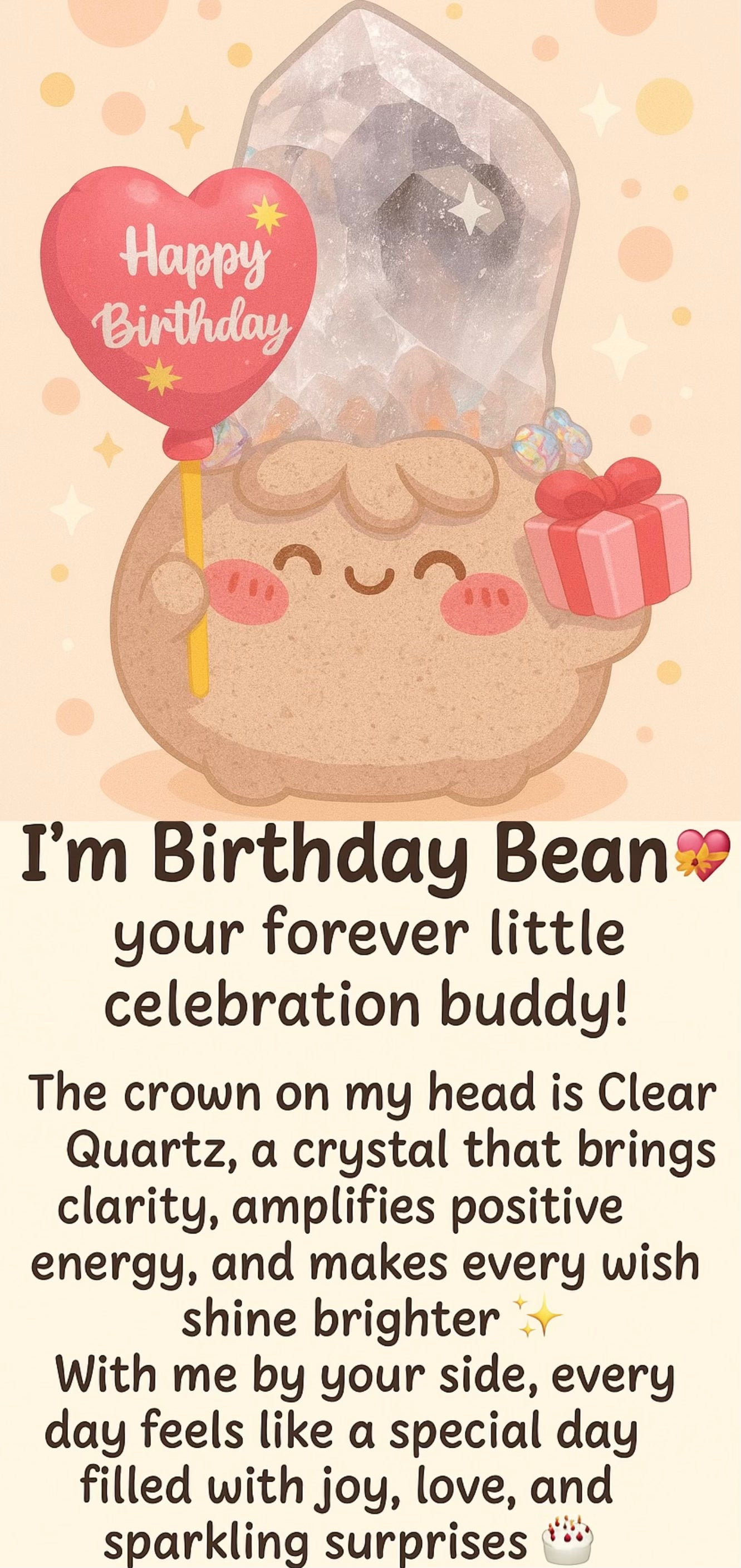 Gemomo-Birthday Bean 🎈💝